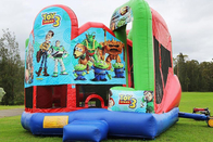 Διογκώσιμη υπαίθρια μίσθωση διογκώσιμο Bouncy Castle Juming Castle Combo με τη φωτογραφική διαφάνεια