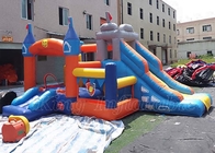 Διογκώσιμο Bouncy Castle σπίτι αναπήδησης χρονικού άλματος διασκέδασης γιορτής γενεθλίων εγχώριων παιδιών PVC
