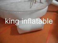 Συνήθειας σαφής PVC φυσαλίδων σκηνή σφαιρών χιονιού μπαλονιών διογκώσιμη με την αεροστεγή βάση