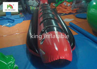 Κόκκινες βάρκες μπανανών καρχαριών διογκώσιμες με τη λαβή 6 για ενήλικο εμπορικό