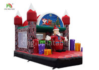 Χαρούμενα Χριστούγεννα διογκώσιμος Άγιος Βασίλης Bouncy Castle για τη διακόσμηση 20ft Χριστουγέννων
