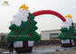EN14960 Inflatable Advertising Products 11*5 m Blow Up Christmas Tree Arches Santa